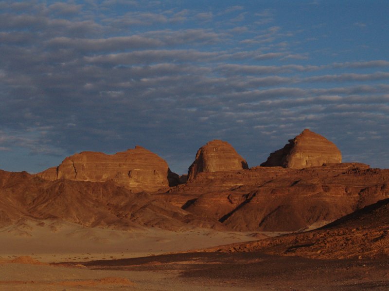 Камни в Синайской пустыне