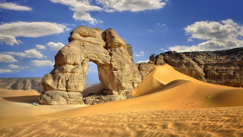 Песчаная Ливийская пустыня