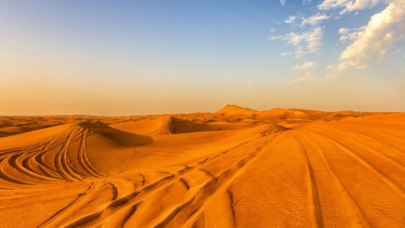Песчаные Барханы Дубай