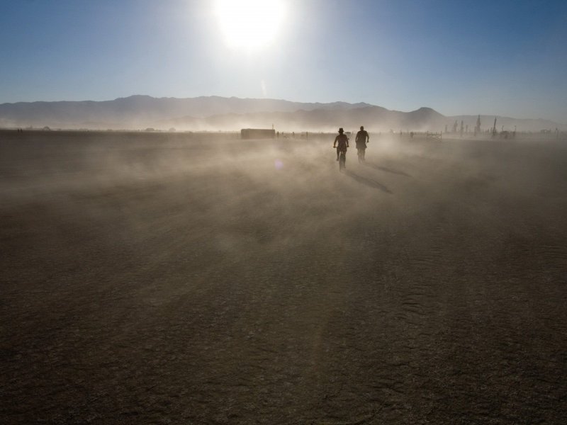 Туман в пустыне