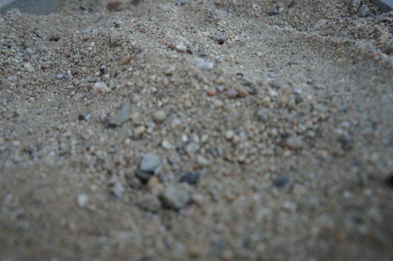 Палка в песке