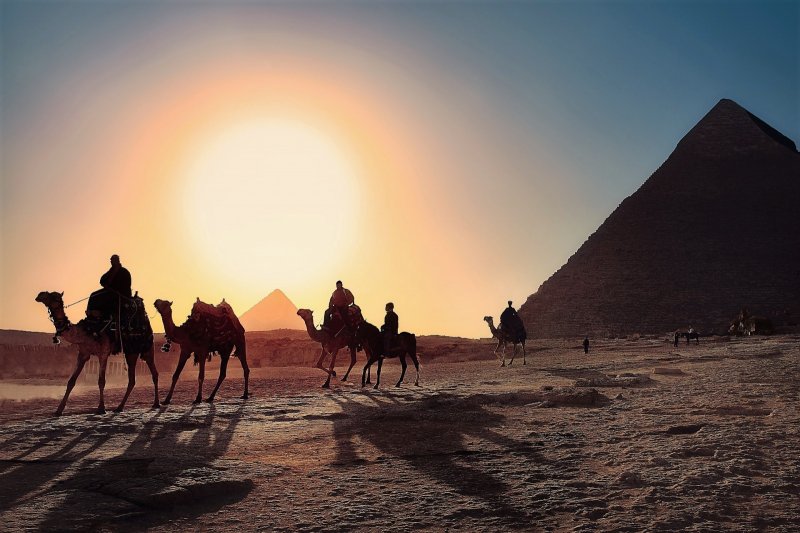 Египет Каир пустыня