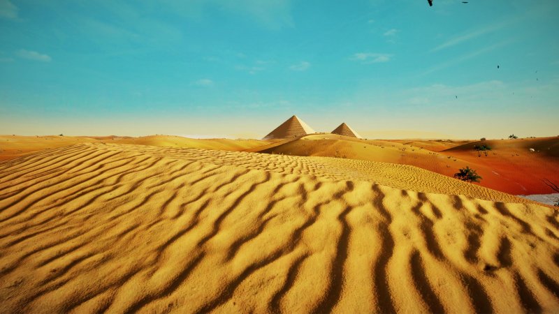 Пустыня сахара пирамиды