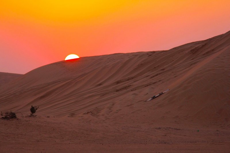 Красные дюны Марокко