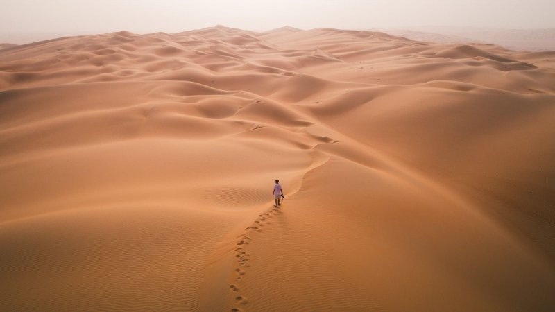 Мираж в пустыне Египет