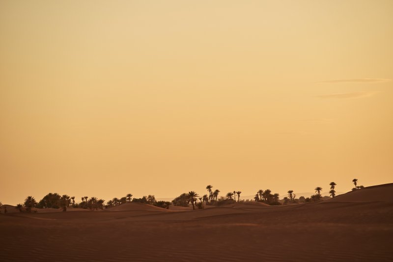 Пейзаж пустыня Дакар