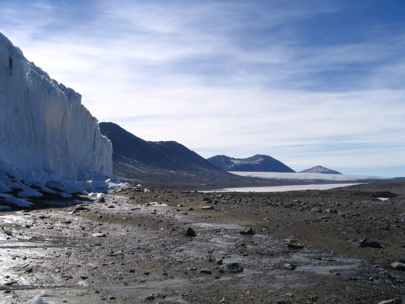 Долина Мак Мердо в Антарктиде