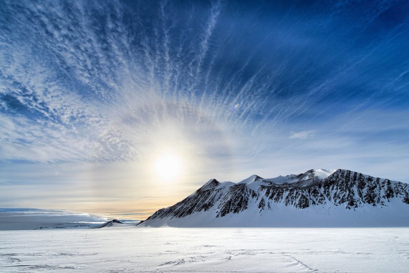 Полярное плато в Антарктиде