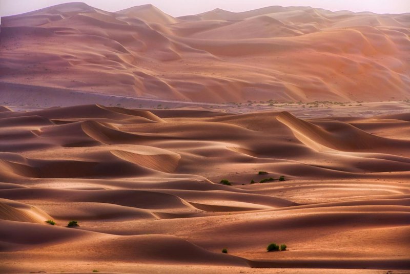 Пейзаж пустыня очень большой размер файла