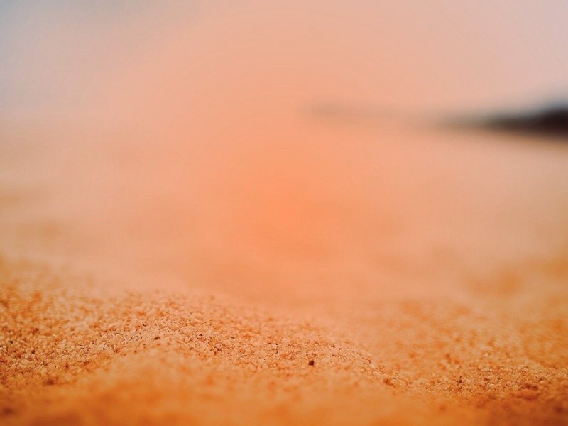 Песок Макросъемка