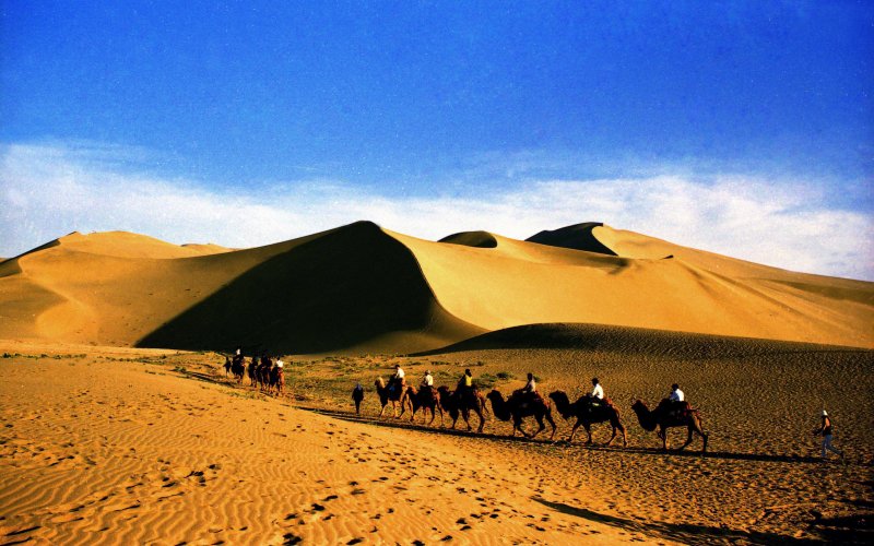 Песчаная Ливийская пустыня Судан