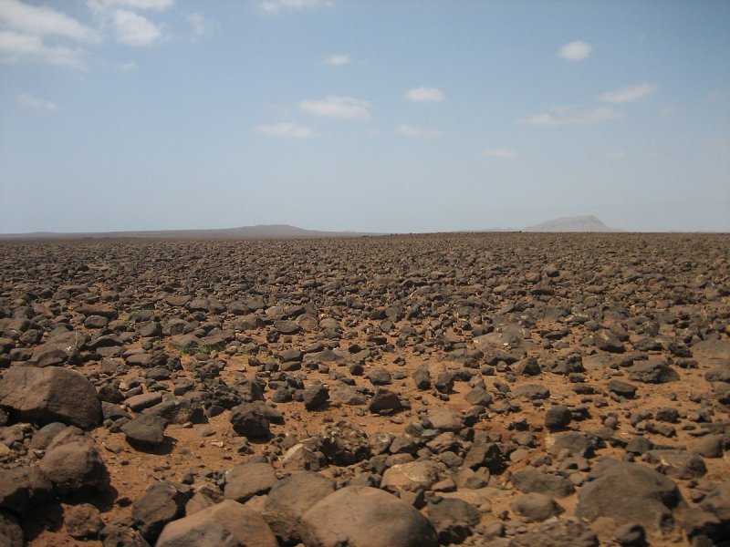 Щебнистые пустыни Хамады