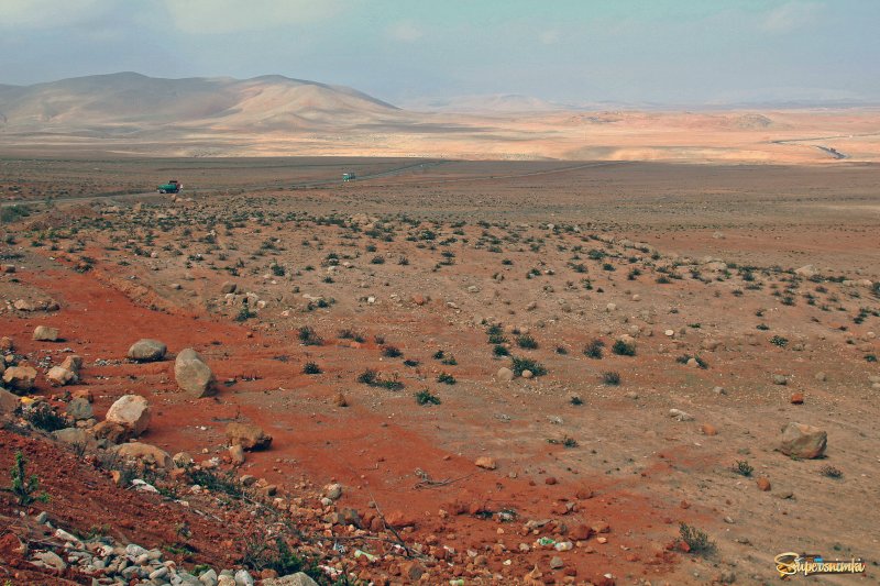 Эль-ХАМРА красная пустыня