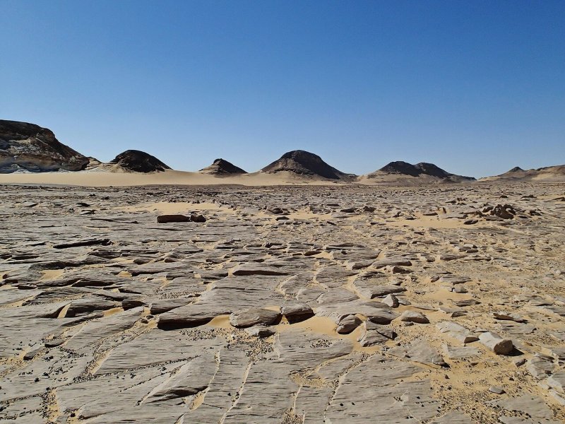 Хамада каменистая пустыня Алжир