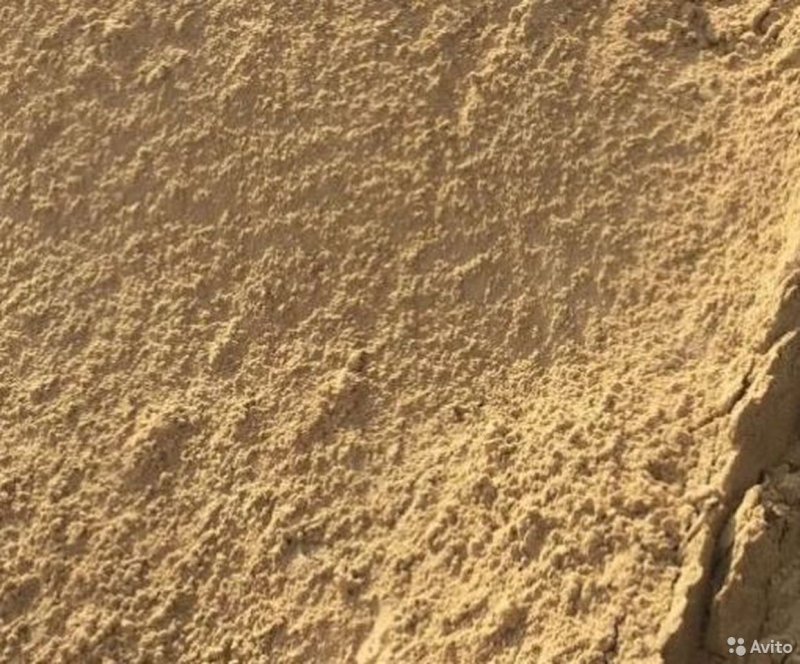 Песок карьерный намывной 2-2,5