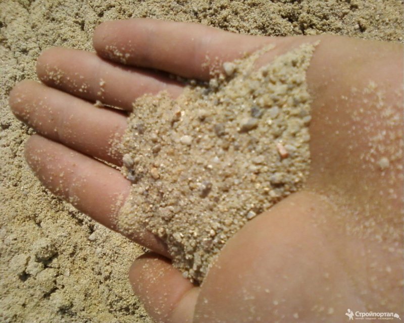 Песок с модулем крупности 1.5