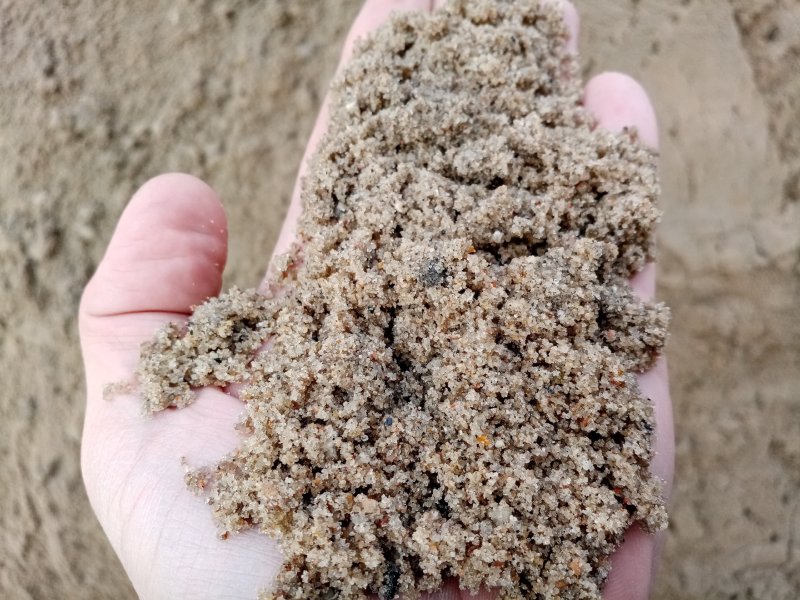 Песок мытый крупнозернистый