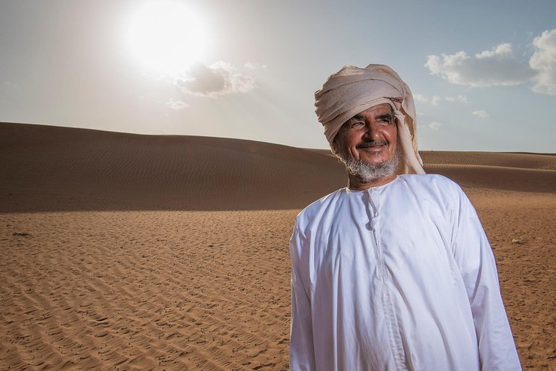 Араб в пустыне