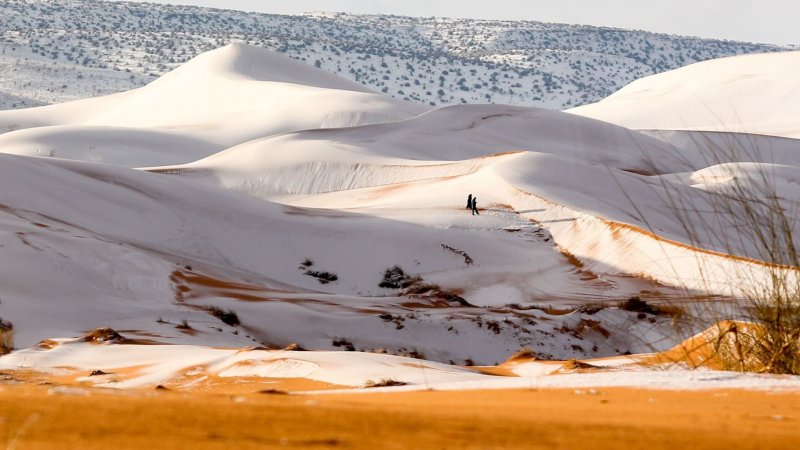 Пустыня Гоби зимой