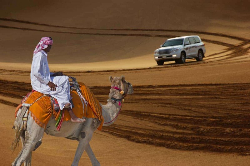 Пустыня бедуинов в Дубаи