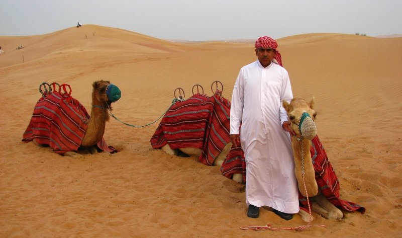 Арабы на песке
