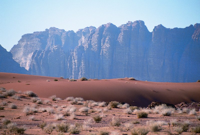 Пустыня Вади рам скалы