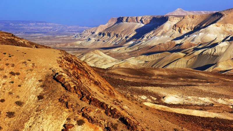 Горы Израиля в пустыне