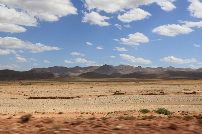Каменистая пустыня Марокко