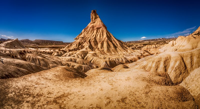 Песчаные горы в пустыне