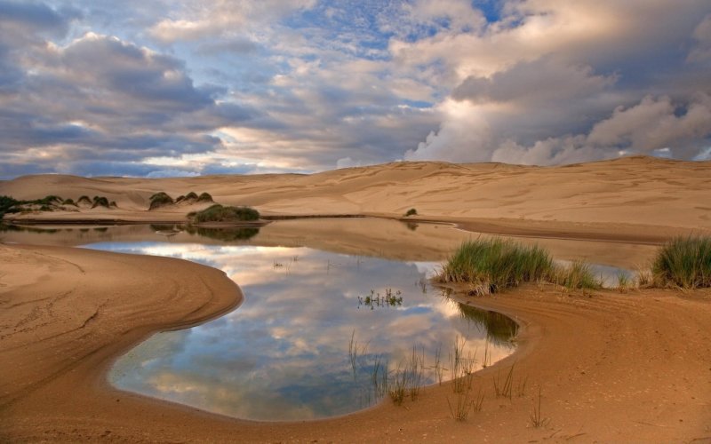 Реки полупустыни и пустыни в России