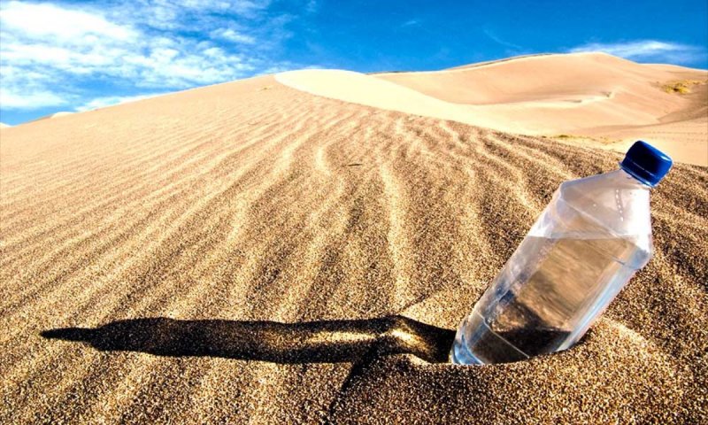 Жажда воды в пустыне