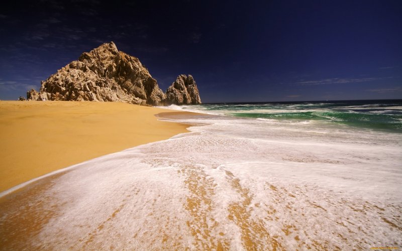 Пустынные пляжи Мексики