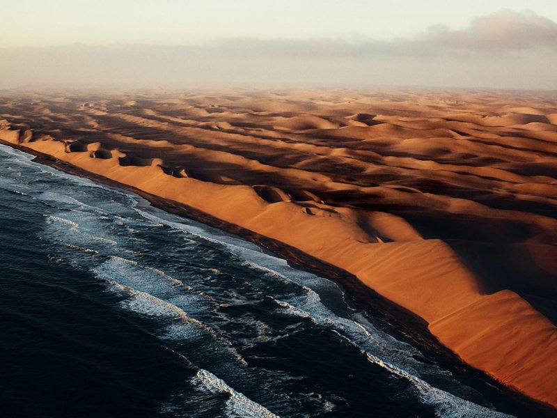 Пустыня Намиб побережье