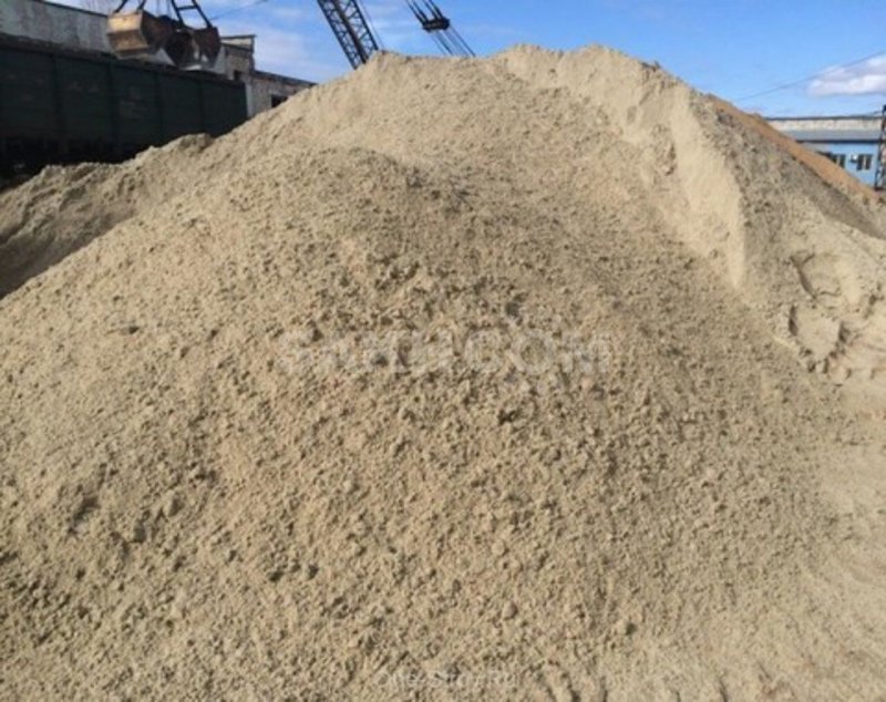 Песок карьерный,намывной,Речной 2-40 тонн