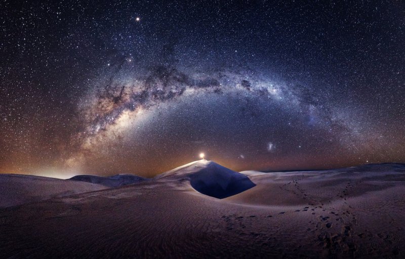 Звездное небо в пустыне