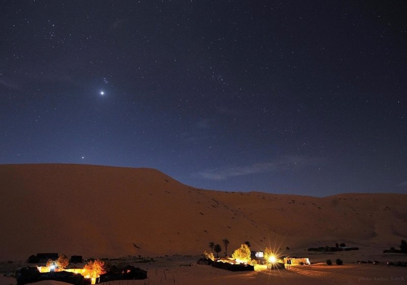 Звездное небо над пустыней
