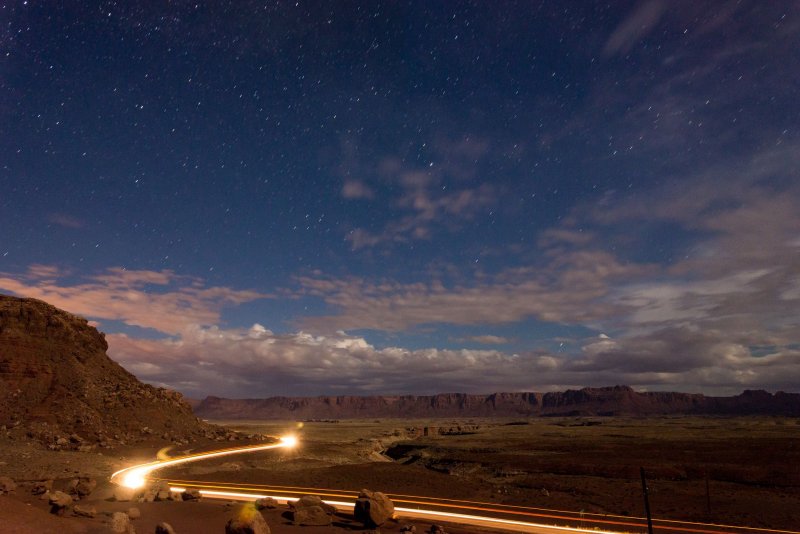 Звездное небо Гранд каньон