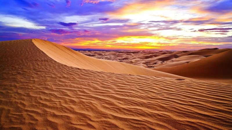 Эоловые дюны Амур