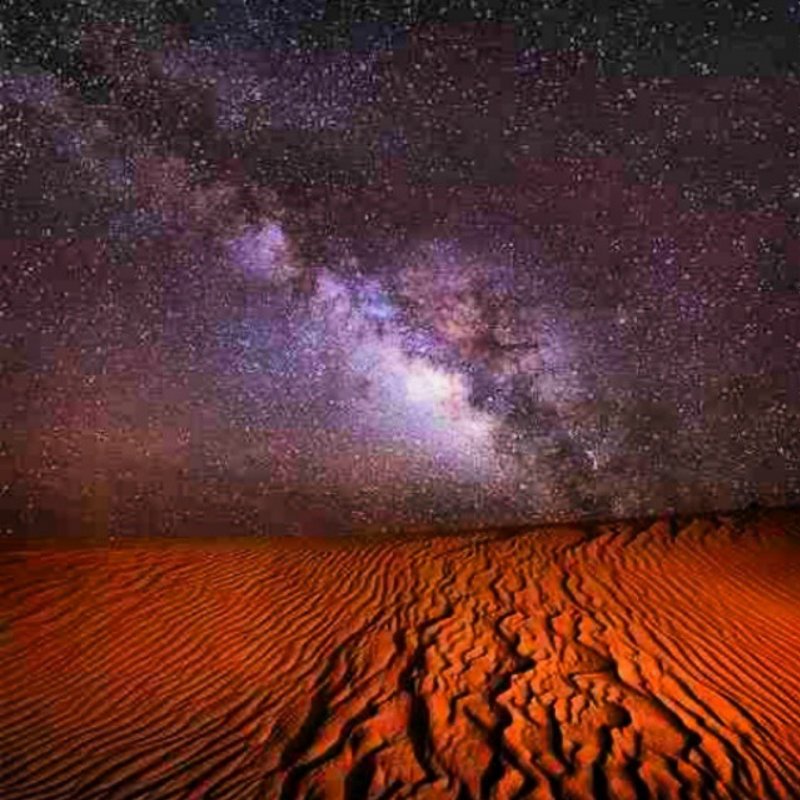 Ночная пустыня