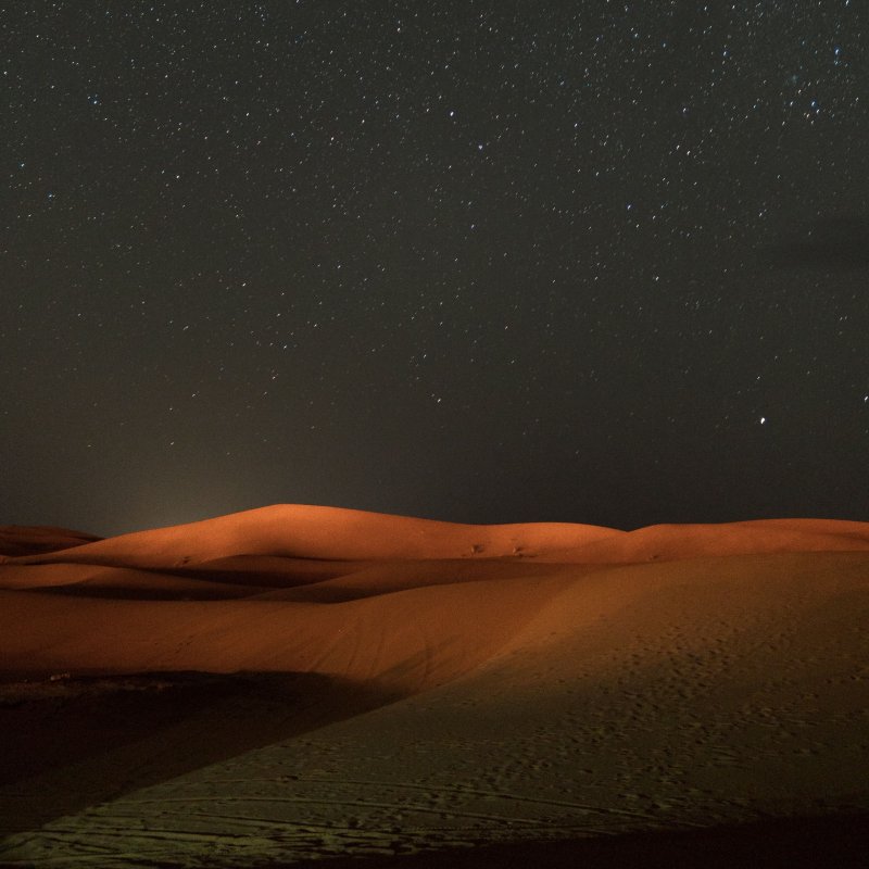 Ночная пустыня