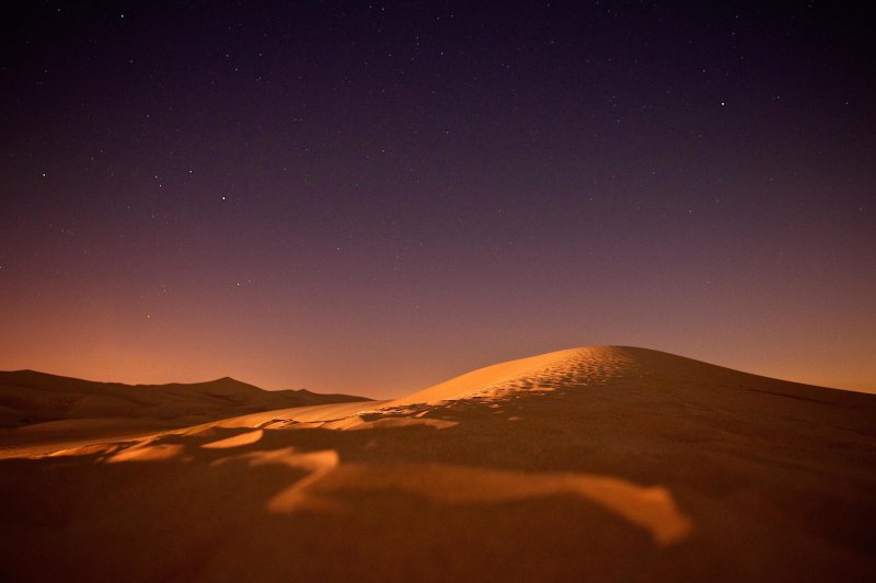 Звездное небо в пустыне