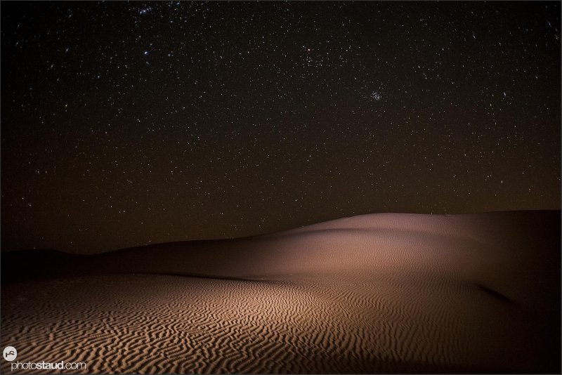 Сахара ночью