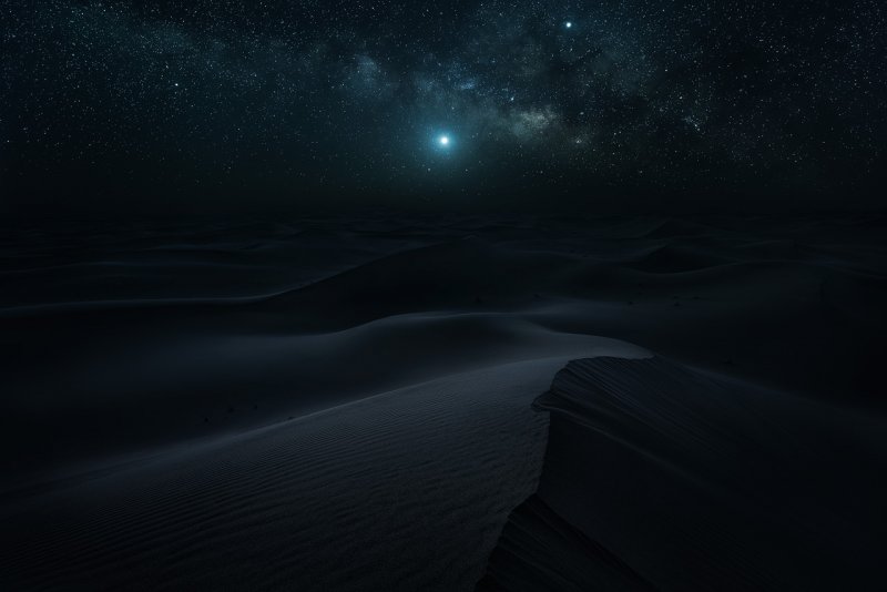 Пустынная ночь
