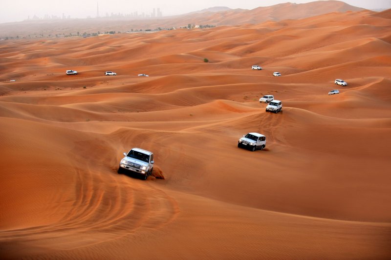 Сафари по пустыне в Абу Даби