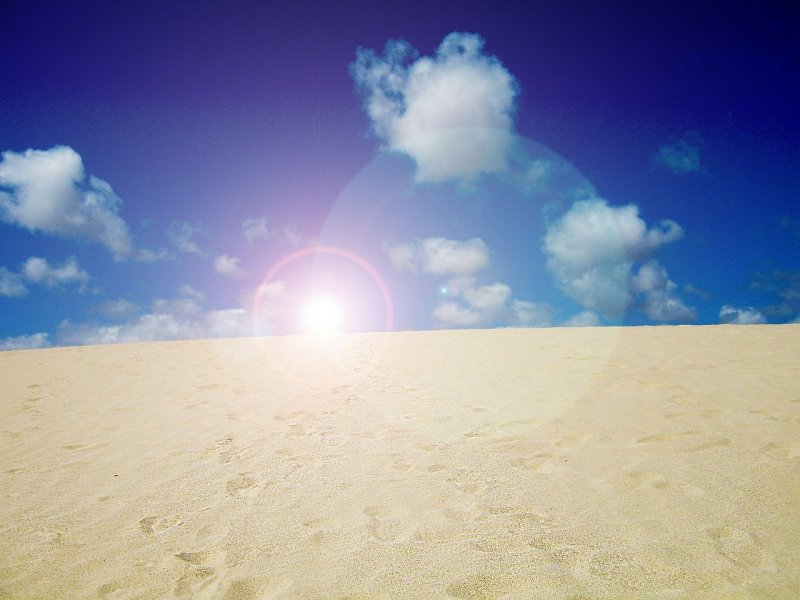 Песчаные дюны и Оазис