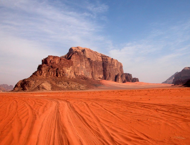 Пустыня Wadi rum
