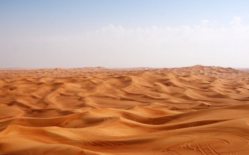 Песчано-эоловая пустыня Сахары