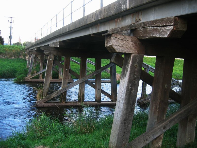 Новый ЖД мост в Мурманске