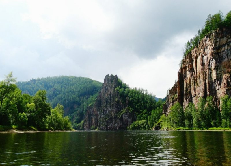 Река уда Нижнеудинск