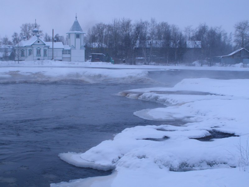 Уровень льда на реке Печора